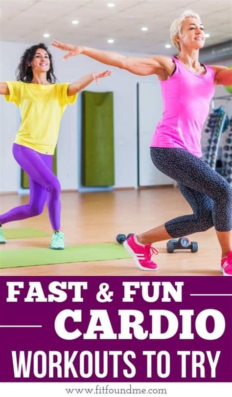 Fast And Fun Cardio Workouts For Women Thats Not Running Fit Found Me