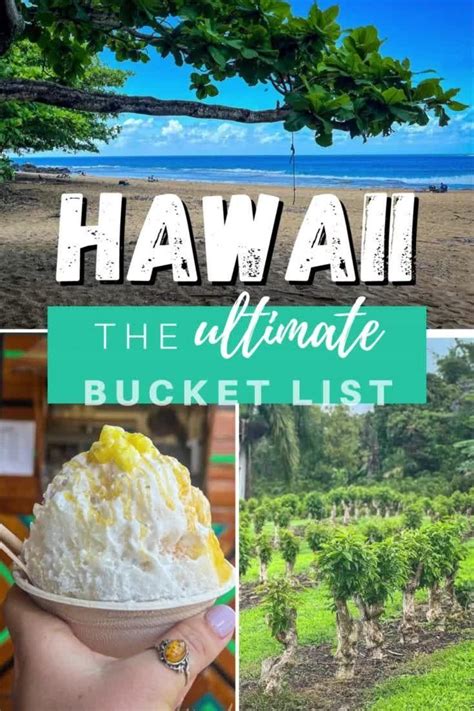 35 Best Things To Do In Hawaii Ultimate Bucket List Tips Video
