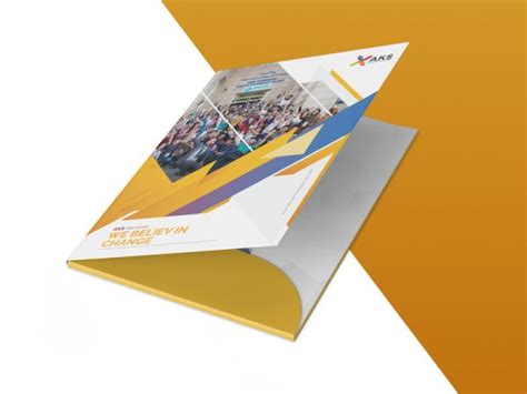 Custom A4 Presentation Folders full colour | Express Print South Africa