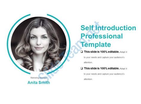 Self Introduction Professional Template Sample Presentation Ppt Slide01