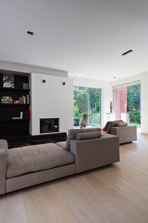 Bam wonen staat voor premium kwaliteit tegen de beste prijs. Moderne woonkamer in een houtskeletbouw woning | Dewaele ...