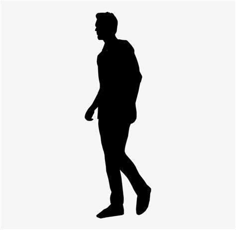 Human Silhouette Standing Png