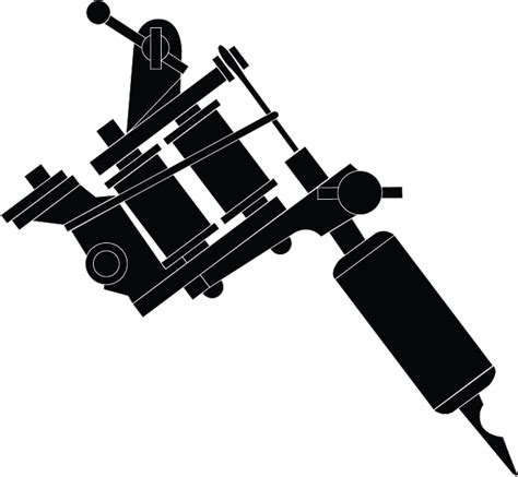 Cartoon Tattoo Gun Clipart Affordable And Search From Millions Of
