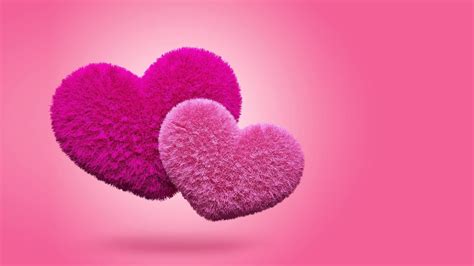 Beautiful Pink Heart Shapes 1422x800 Download Hd Wallpaper