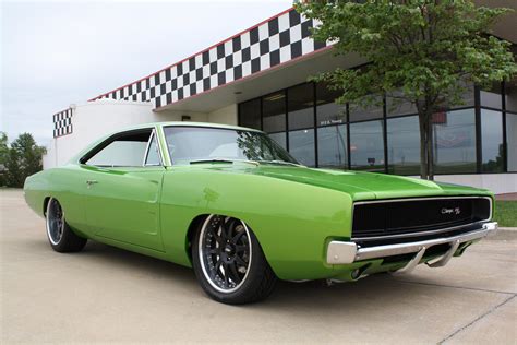 1968 Dodge Charger Rt Streetrod Street Rod Hot Low Muscle Usa