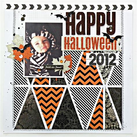 Halloween Scrapbook Page — Me And My Big Ideas