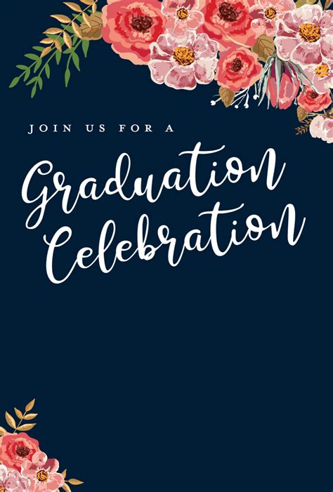 Digital graduation party invitations for modern graduates. 5 Editable Graduation Party Invitation Templates + Tips | Shutterfly