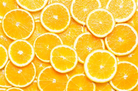 Bright Orange Clementine Citrus Fruits