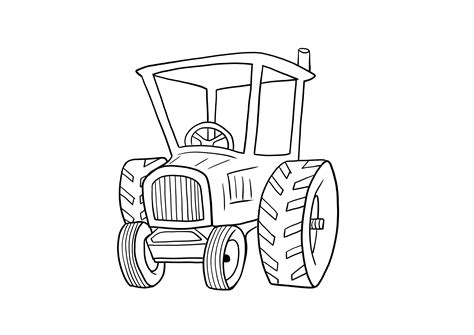 Tractor To Print And Download Free