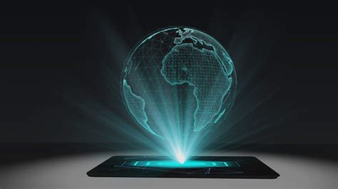 With international ces around the corner, we're certain to hear much more about this emerging technology trend. World map projection futuristic holographic display tablet ...