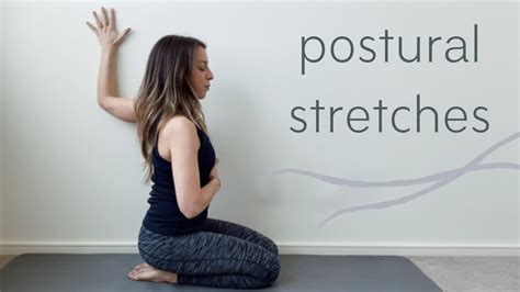 Get Better Posture With These Easy Stretches Youtube