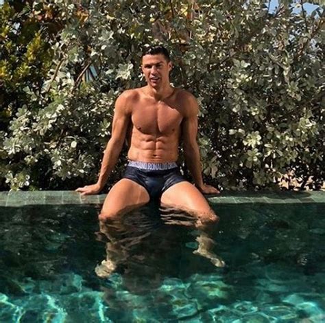 Cristiano Ronaldos Sexiest Pictures Off The Pitch From Racy Underwear Campaign To Holiday