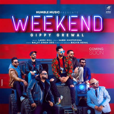 Gippy Grewal Shares Poster For Upcoming Track ‘weekend Britasia Tv
