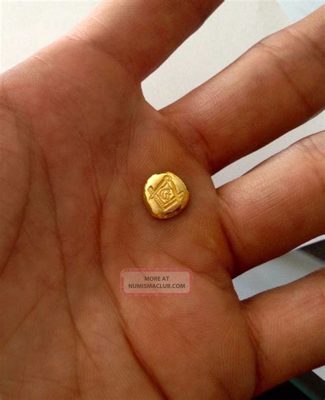 2 Gram Gold 9999 Mason Loaf Round Bar Hand Poured 99 99 Pure Two G Au