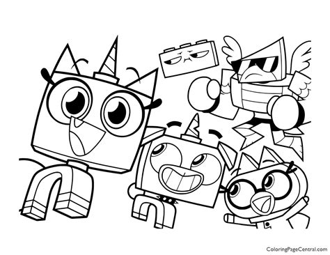 unikitty coloring page  coloring page central