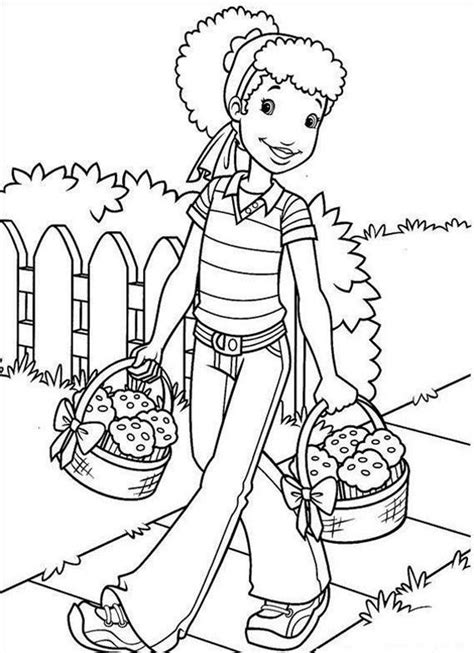 Black Girls Coloring Pages Coloring Home