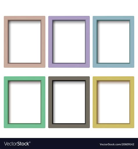 Colorful Picture Frames