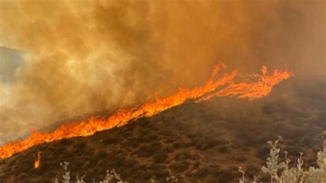 Central California Wildfire Consumes Over 30 Square Miles Forces