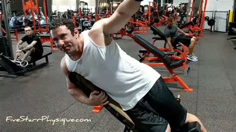 Incline Bench Lateral Raise Youtube