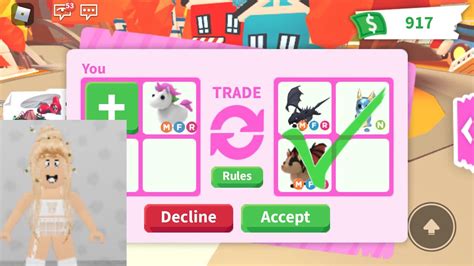 What People Trade For A Flyable Rideable Unicorn Roblox Adopt Me