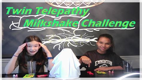 Twin Telepathy Milkshake Challenge Teknikolor Sunglasses Kids Youtube