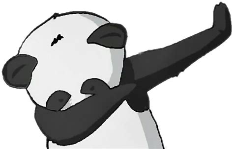 Clipart Panda Dabbing Clipart Panda Dabbing Transparent Free For