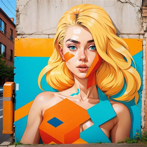 Street Art Blonde By Fireycore On Deviantart