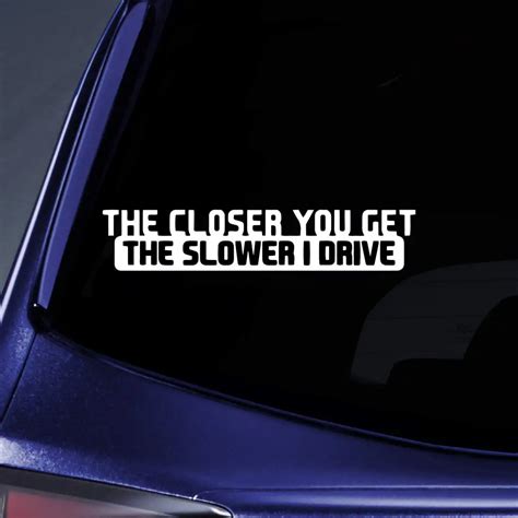 Moving As Fast As I Can Sticker Decal Funny Bumper Window Car Truck Jdm Old Slow