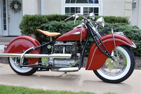 1940 4 Cylinder Indian Project Gentlemans Choice Motorcycles
