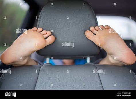 Boy Feet Car Hi Res Stock Photography And Images Alamy