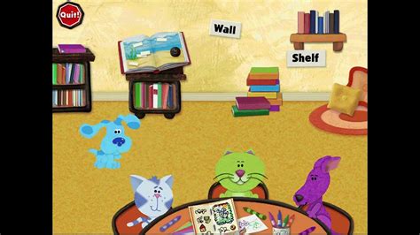 Blue S Clues Blue S Reading Time Activities Pc Full Playthrough