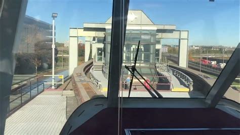 Airtrain Newark Monorail Ride From Station P4 To Terminal C Youtube