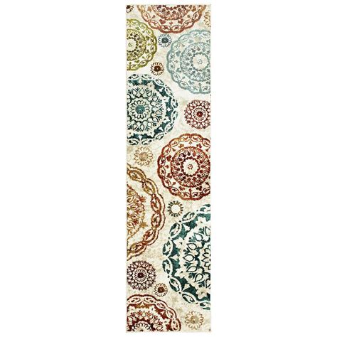 Find rugs with clean, modern patterns and whimsical detailing such as fringe bring luxe style home. Home Decorators Collection Melrose Multi 2 ft. x 8 ft ...