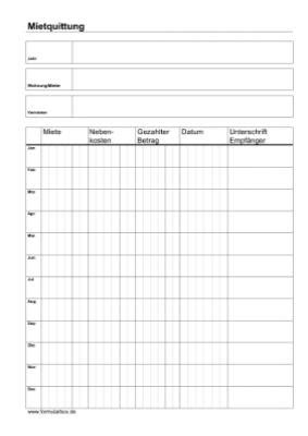 Eine unterschrift in ein pdf dokument einfügen. Mietquittung | Vorlagen und Muster zum Ausdrucken