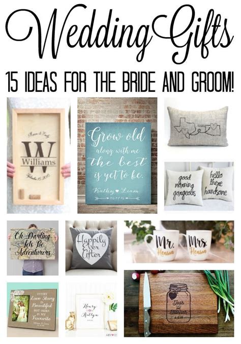 The 15 best personalized wedding gift ideas for your groom. Wedding Gift Ideas | Diy wedding gifts, Homemade wedding ...