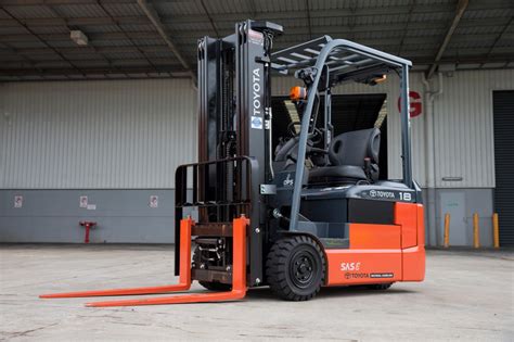 toyota introduces latest  series forklift toyota