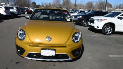 2017 Volkswagen Beetle Dune Convertible Lhm Vw Lakewood V17833a