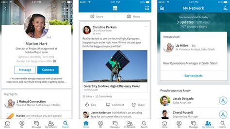 Linkedin Releases Redesigned App For Ios Iclarified