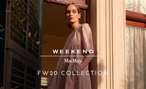 Weekend Max Mara Fw20 Collection Dil Fashion Group