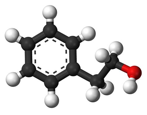 Filephenethyl Alcohol 3d Ballspng Wikimedia Commons
