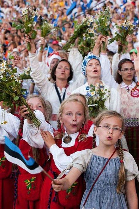 The Estonia Song Festival Cultural Immersion In Tartu People Are Culture