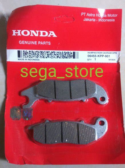 Jual Kampas Rem Cakram Depan Honda Verza Atau New Mega Pro Monoshock
