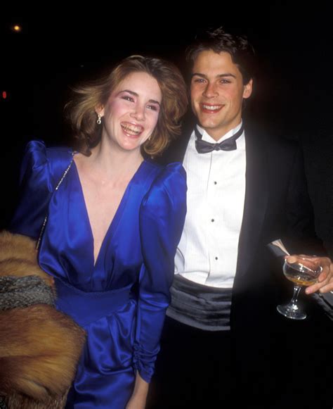 Melissa Gilbert And Rob Lowe They Dated Celebrity Couples From The Past Popsugar Celebrity