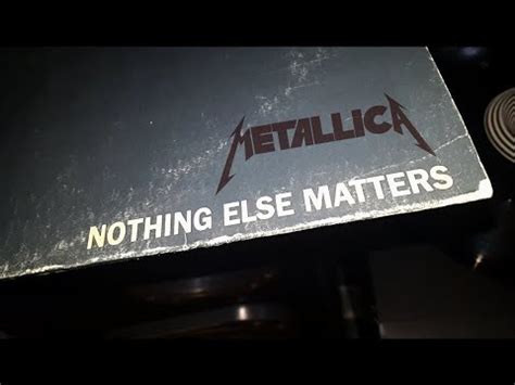 Trust i seek and i find in you every day for us something new open mind for a different view and nothing else matters. Metallica - Nothing Else Matters (Maxi Single Vinyl) "1992 ...