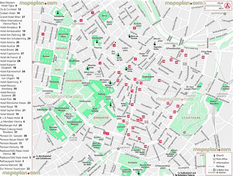 Printable Map Of Vienna Printable Maps Images
