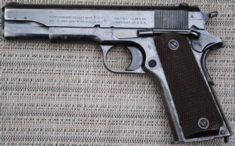 Rare British Issue Colt 1911 455 Eley Pistol 0 Warpath