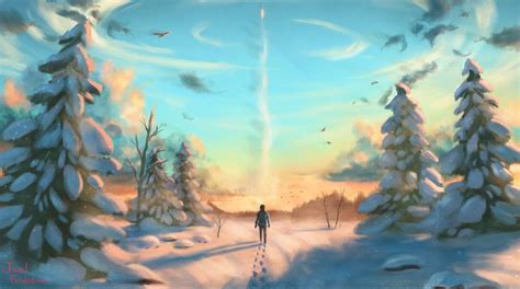 Winter Digital Art Wallpapers Top Free Winter Digital Art Backgrounds