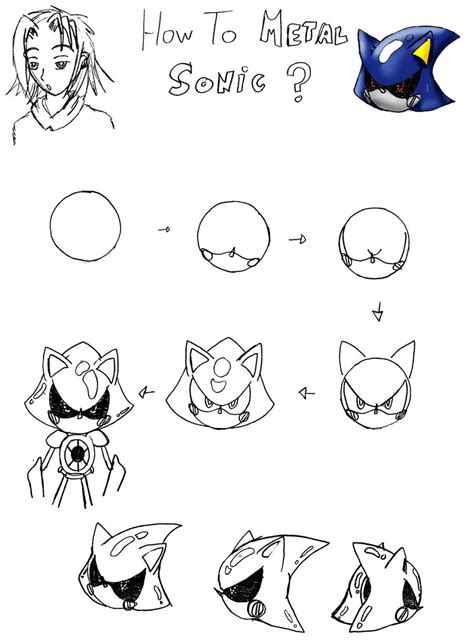 How To Metal Sonic By Raianonzika On Deviantart