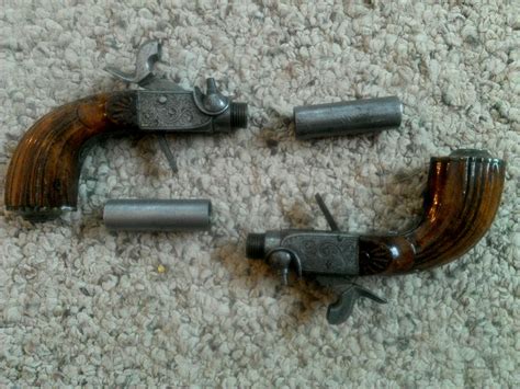 Pair Of Muff Pistols For Sale