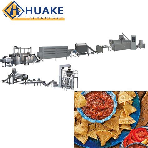 Doritos Nachos Corn Chips Extruded Machine Doritos Crispy Chips Sala